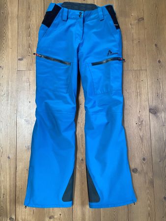 Blaue Damen-Skihose von Albright, Gr. 34, neuwertig