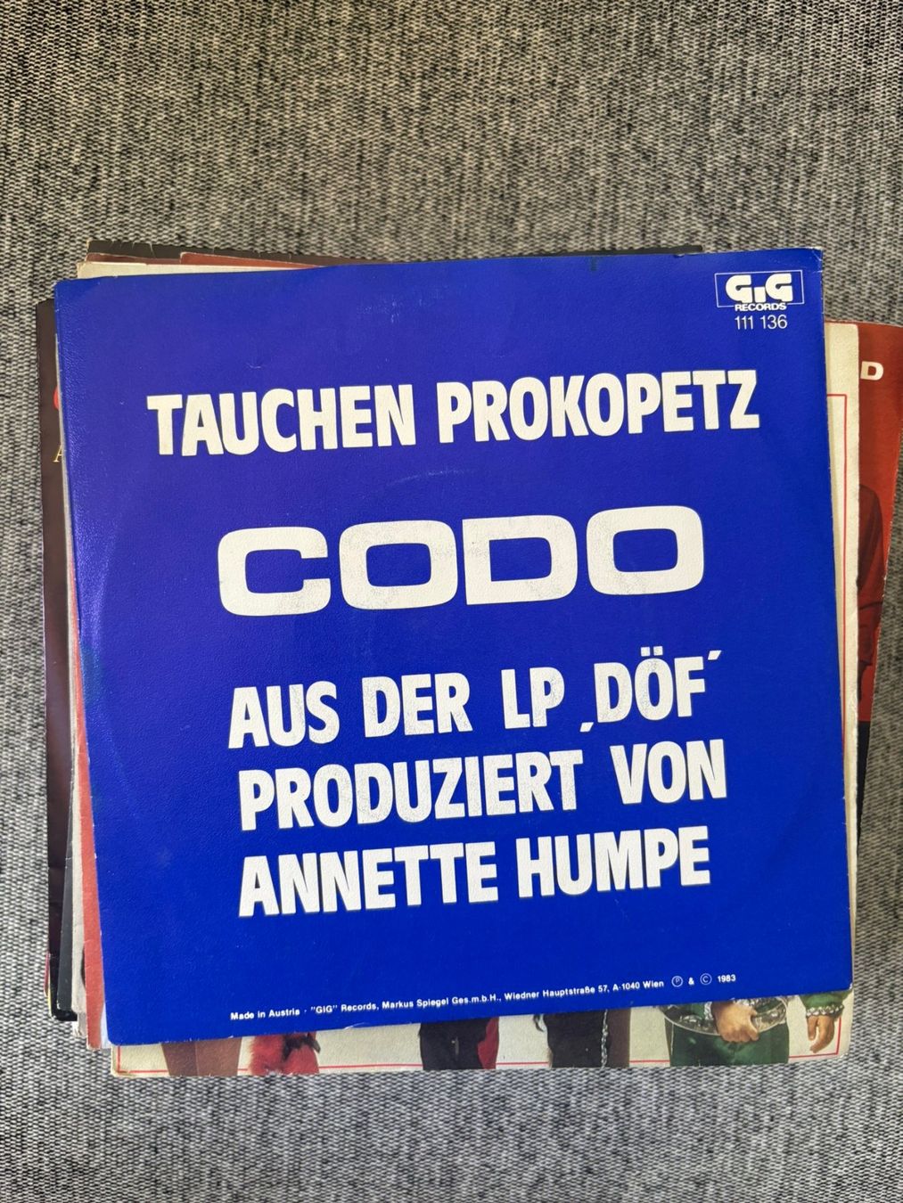 Vinyles: Tauchen Prokopetz - Codo – D'occasion à Zofingen par Bigron