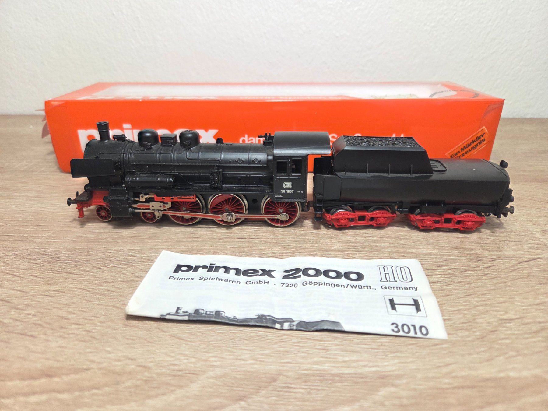 Märklin Modelleisenbahnen: Primex 3010 Dampflok BR 38 DB H0 – Gebraucht aus St-Aubin-Sauges von Lo_Go 6