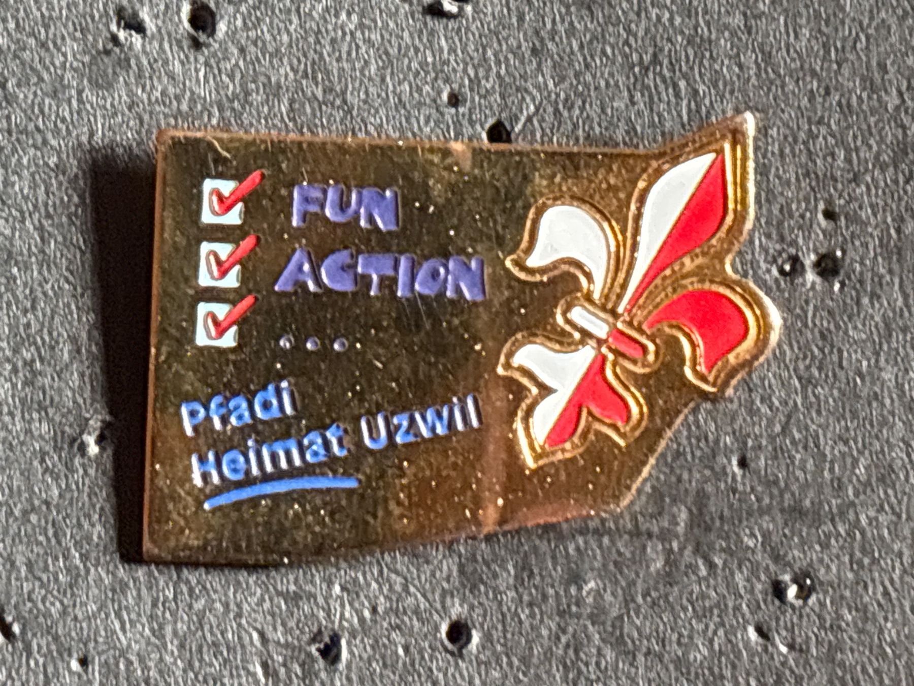 Plaquettes & Badges: Pin Pfadi Uzwil – D'occasion à Lützelflüh-Goldbach par NicoleL.
