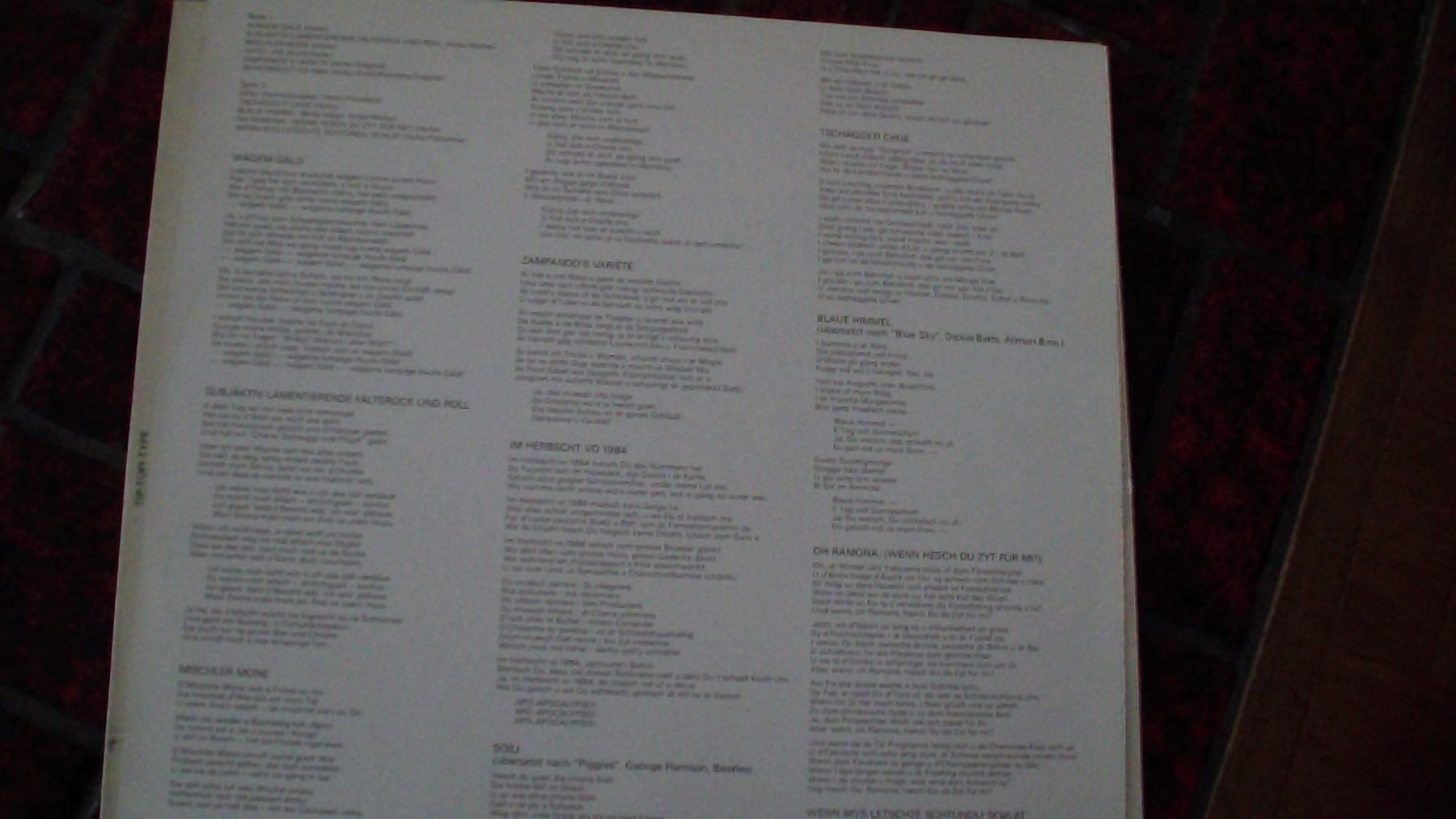 Schallplatten: LP POLO HOFER SCHMETTERBAND – Gebraucht aus Volketswil von nemo2000 3