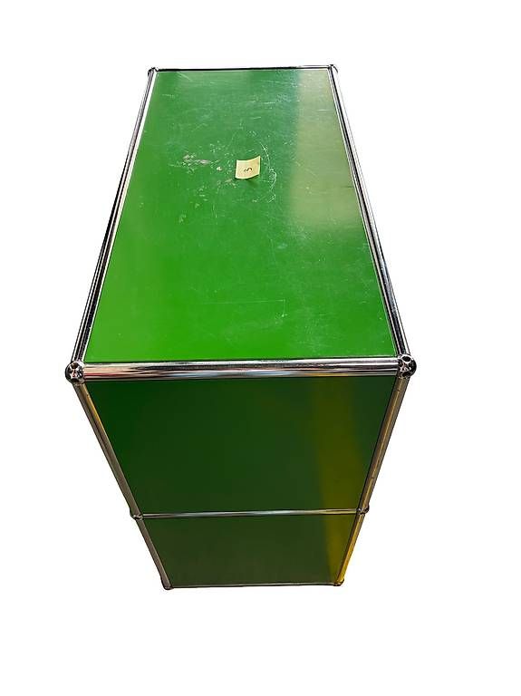 Regale: USM Haller Regal / Sideboard  Grün mit 2 offenen Fächern – Gebraucht aus Bottmingen von lia_pf9x 1