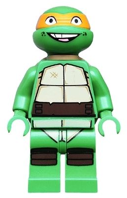 Lego Statuette: Lego Turtles Michelangelo Minifig tnt012 – Nuovo (secondo la descrizione) da Auw venduto da pas_wmg9