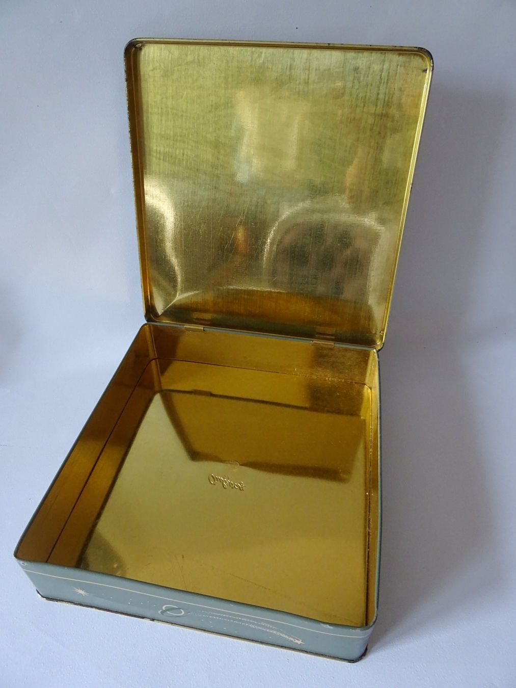 Barattoli: Vintage Blechdose Oulevay SA 1970er – Usato da Lengnau BE venduto da Muggi7 4