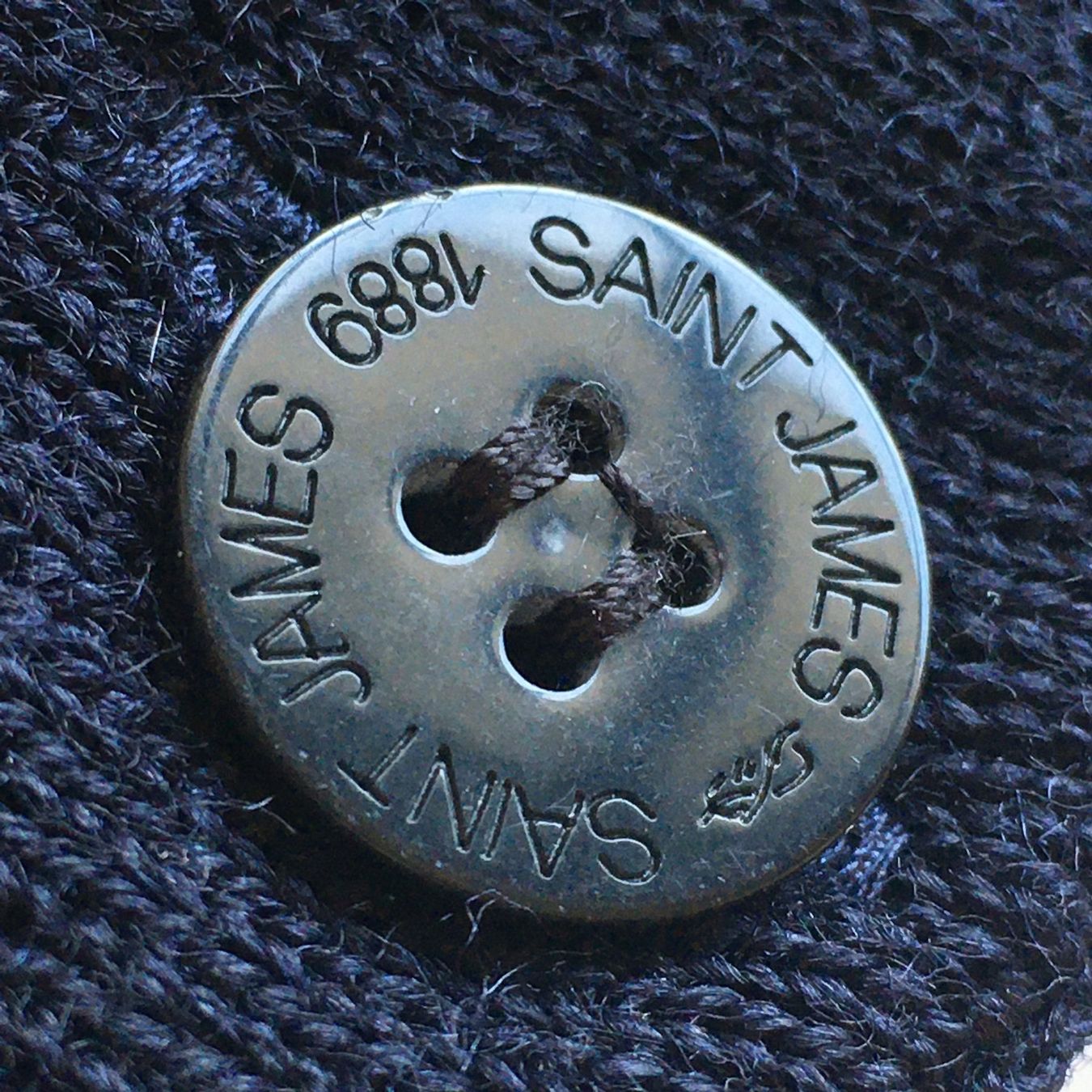 Saint James Maglioni & Felpe: Pull Saint James Matelot Blue Deep Wool Men M/L – Usato da Genève venduto da ang_7j7j 3
