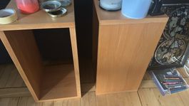 3x Holzregal / Tablar 70x36x36