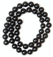 1 Strang echte tolle Onyx Perlen 8 mm