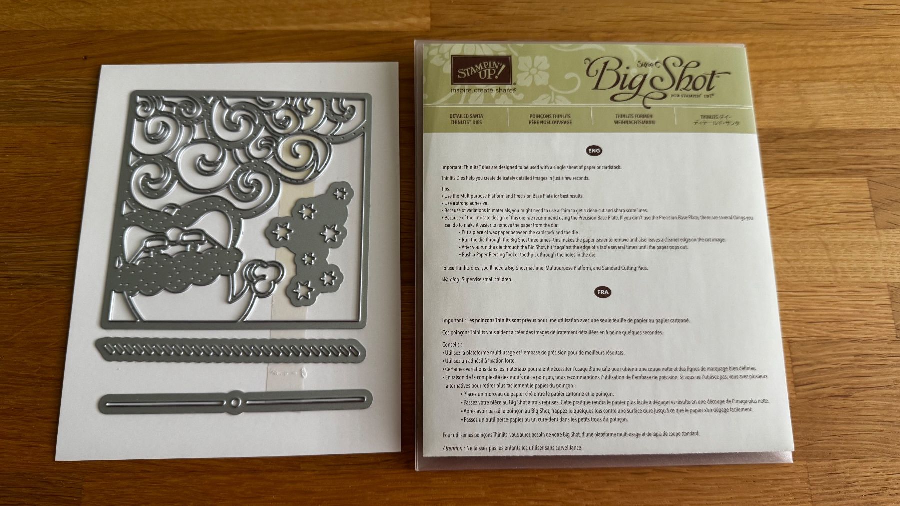 Stampin' up! Sciablone: Stampin Up / Weihnachtsmann / A – Usato da Neukirch (Egnach) venduto da muolen