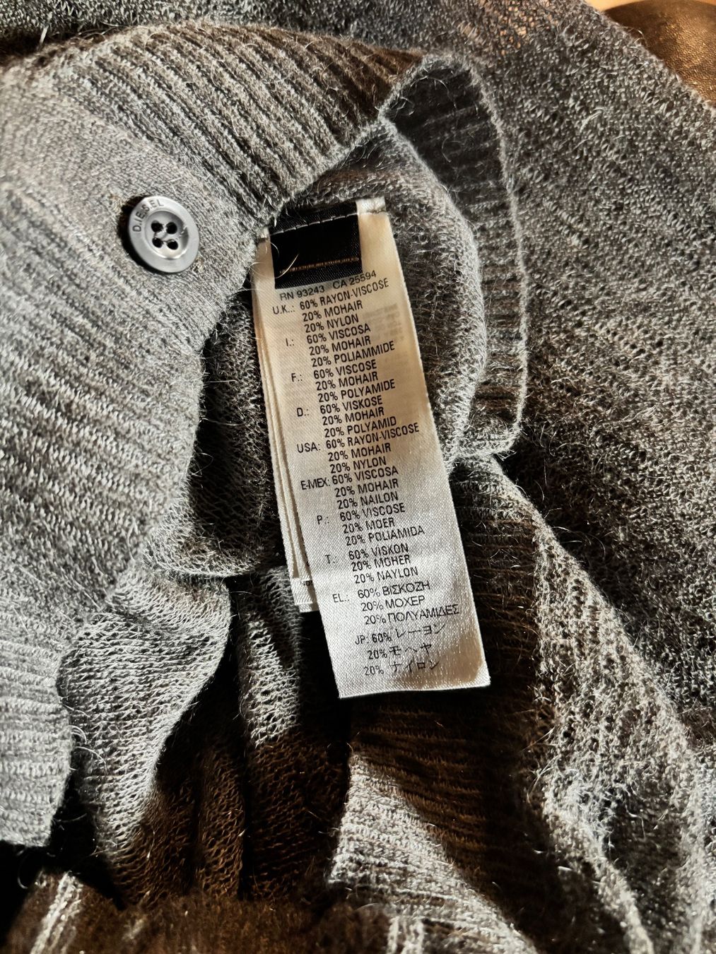 Diesel Vestes: Strickjacke Diesel – D'occasion à Winterberg ZH par vanilleinspiration 2