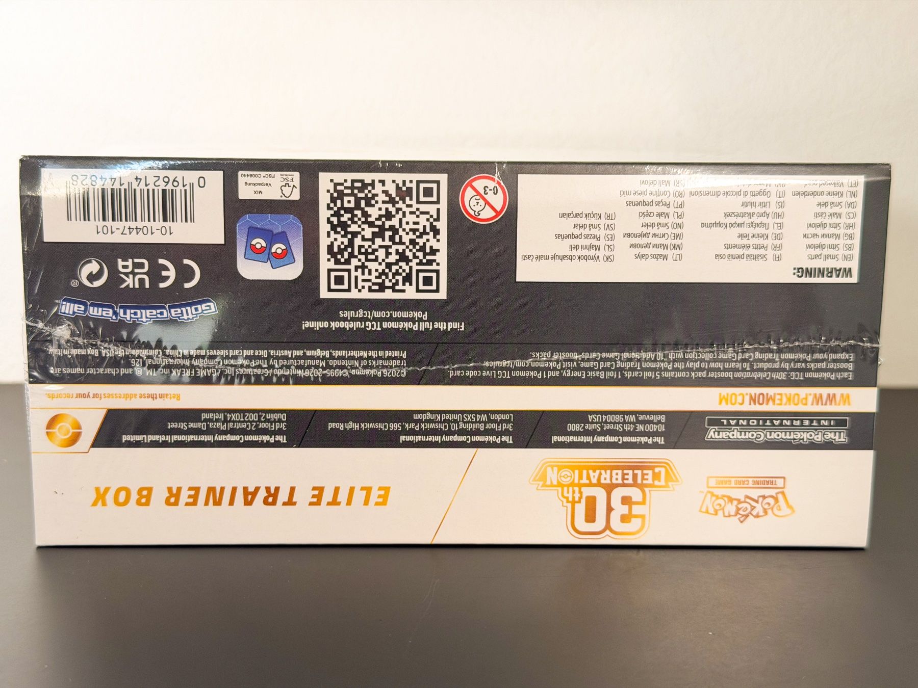 Pokémon 30th Celebration Elite Trainer Box (ETB) EN (Neu und ...