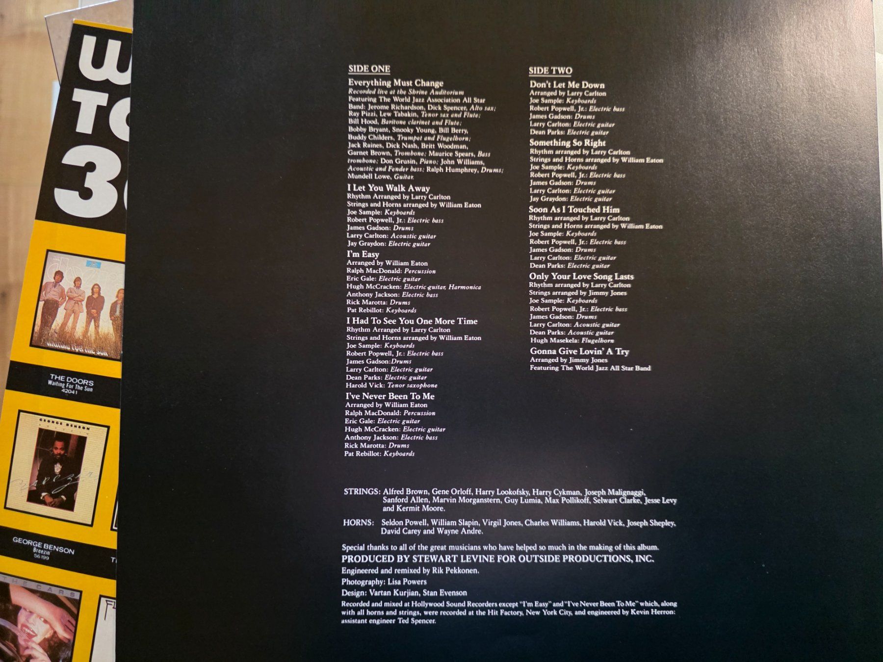 Dischi in vinile: Vinyl LP : Randy Crawford - Everything must Change - 1976 – Usato da Walterswil BE venduto da Lonitti 2