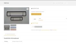 Halter Nummernschildhalter aus Aluminium