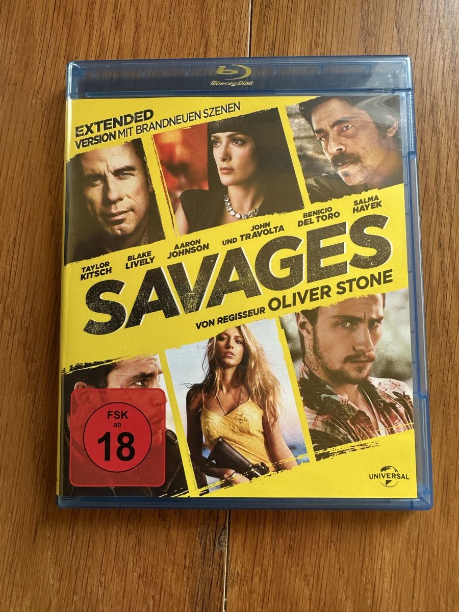 Tutti i DVDs: Savages Oliver Stone, Extended Bluray – Usato da Benken ZH venduto da Audi-erich