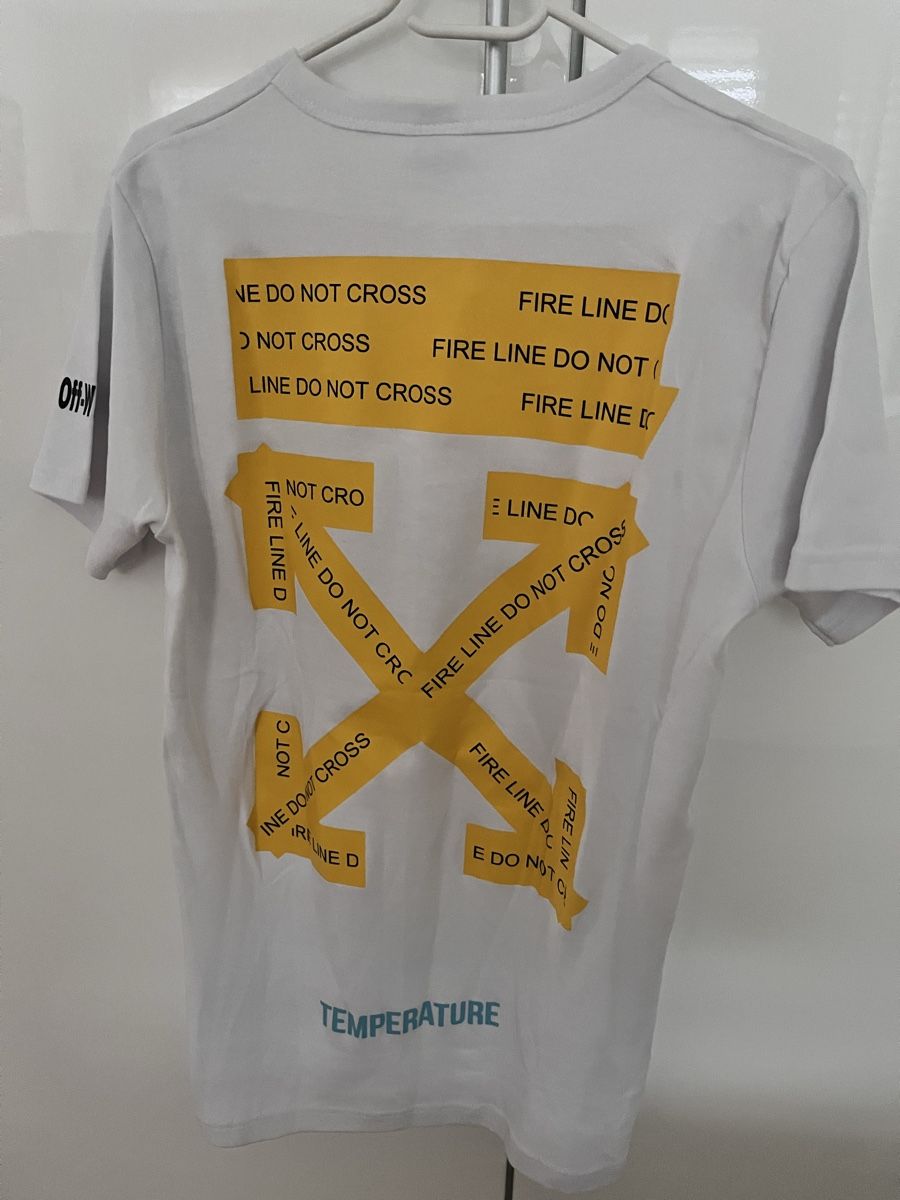 Off-White T-shirt: Off White shirt do not cross – Nuovo (secondo la descrizione) da Root venduto da Mk1394