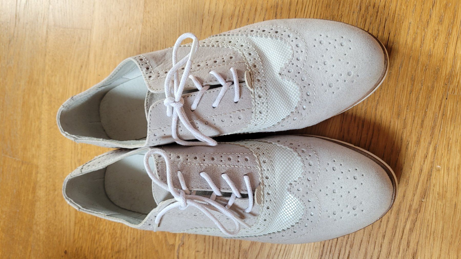 Dosenbach Scarpe da donna: Schnürrschuh beige – Nuovo (secondo la descrizione) da Neschwil venduto da flower_69