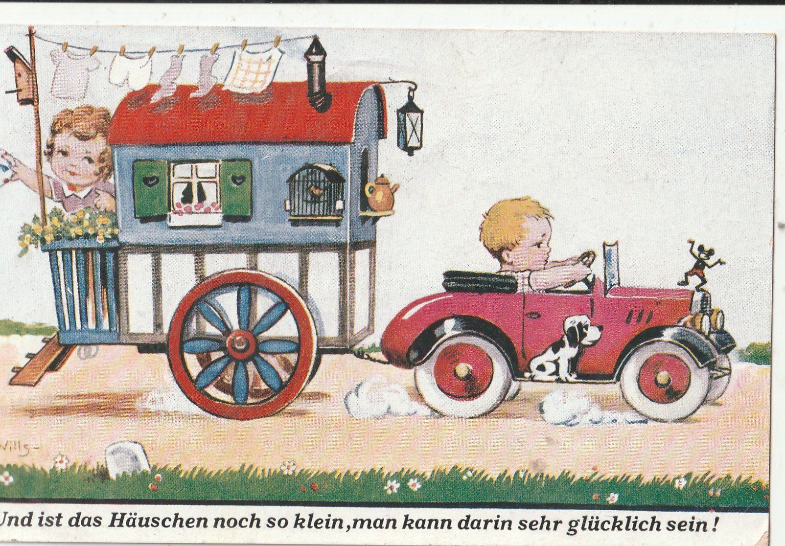 Ansichtskarten: Kinderkarte – Gebraucht aus Lumbrein von made02