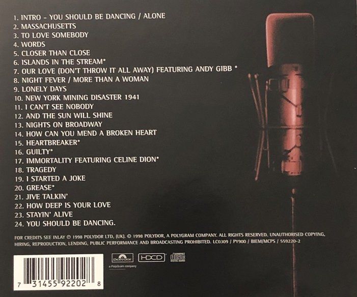 CD: Bee Gees – One night only – Usato da Grüningen venduto da azulgris 1