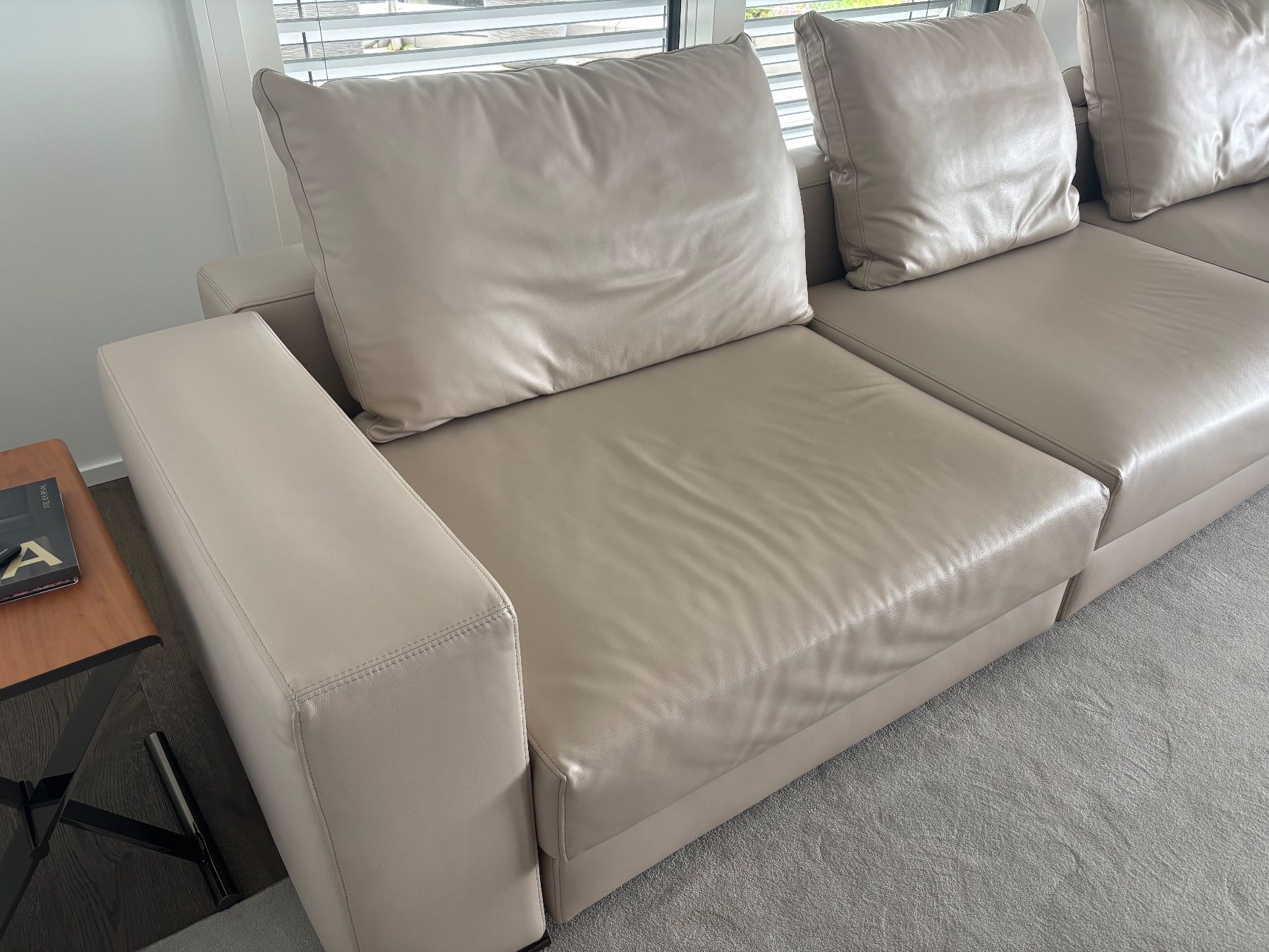 Saba Divani: SABA Italia - Design Leather Sofa - Modular – Usato da Wollerau venduto da Dolder23 3