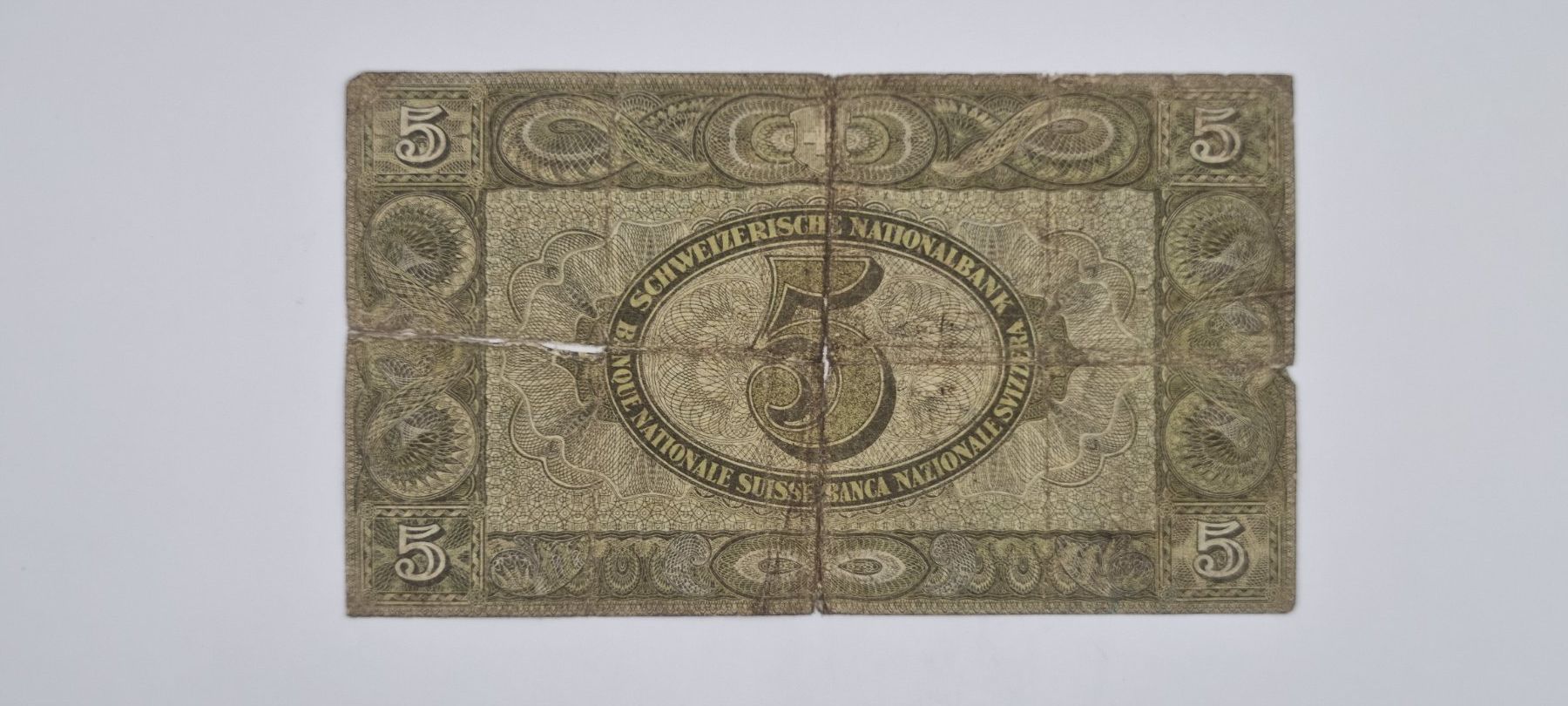 Banknoten: Note 5 FR 1944 – Gebraucht aus Bure von chap981 1