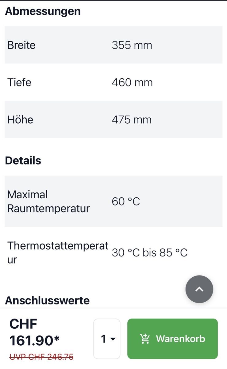Vitrinen: Warmhaltevitrine – Gebraucht aus Urdorf von giazu 2