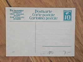 Antwort PK 110 komplett ** für 2.--