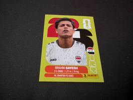 Panini FIFA Fussball WM 2026 Sticker Ibrahim Bayesh IRQ 11
