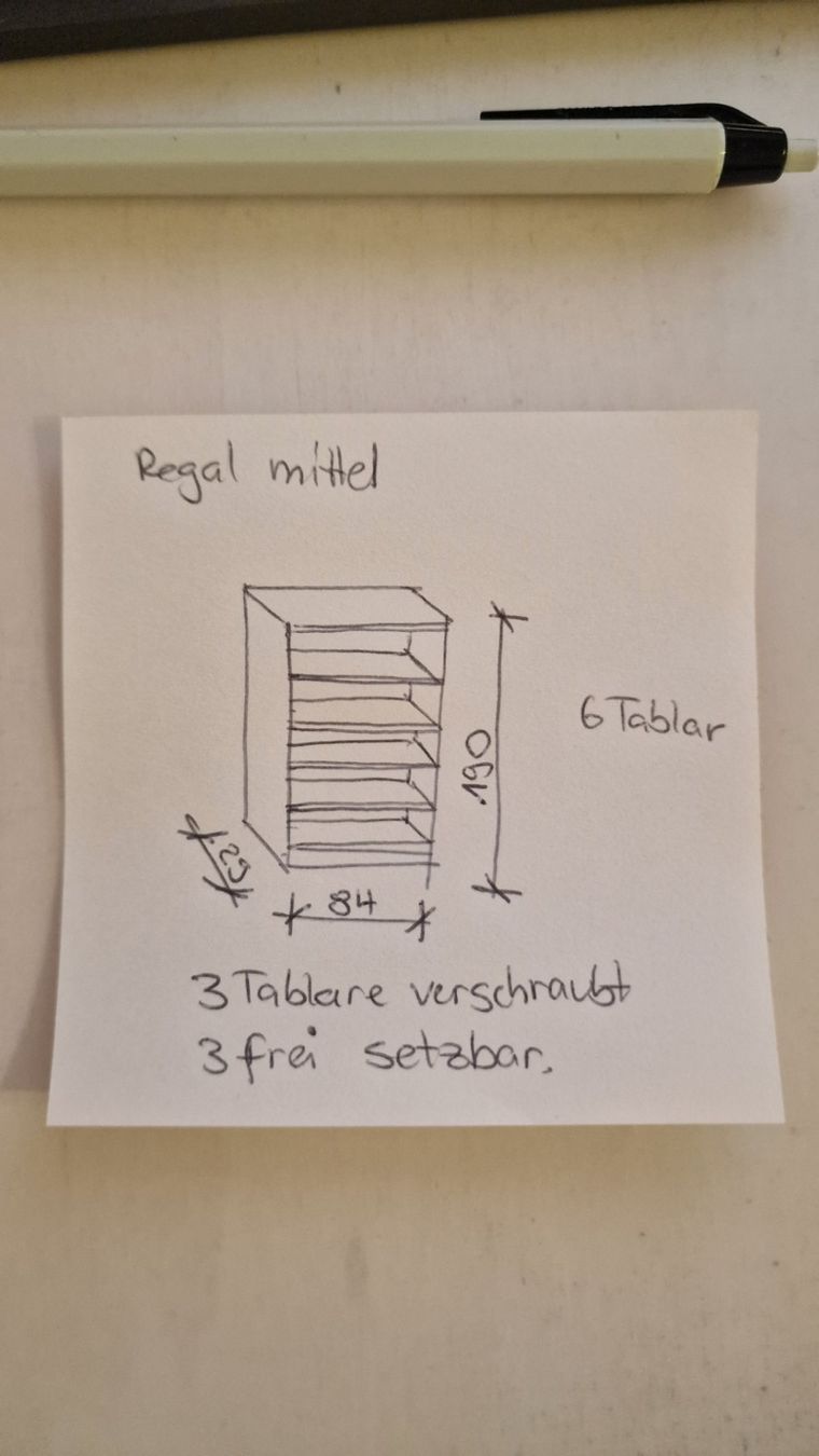 Scaffali: Vollholz Regal, weiss lasiert – Usato da Zürich venduto da Nixi_12 3