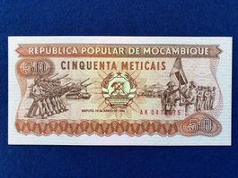Mosambik 1986 - 50 Meticais UNC