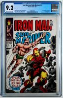 Iron Man and Sub-Mariner #1 (1968) Silver Age – CGC 9.2