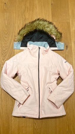 Like-new Roxy ski jacket & pants/size 14/XL/152-164 + Helmet