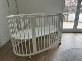 Stokke Sleepi inkl. Umbausatz Mini NEU 2in1 Stubenwagen&Bett