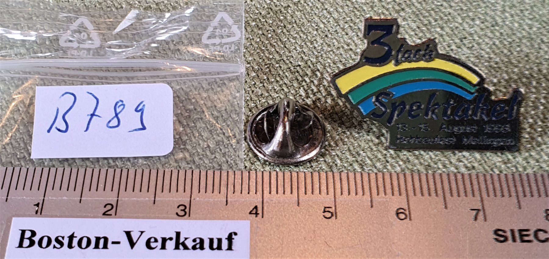 Foto & Immagini: B789 - Pin Mellingen Spektakel 1993 – Usato da Reinach BL venduto da Boston-Verkauf 2