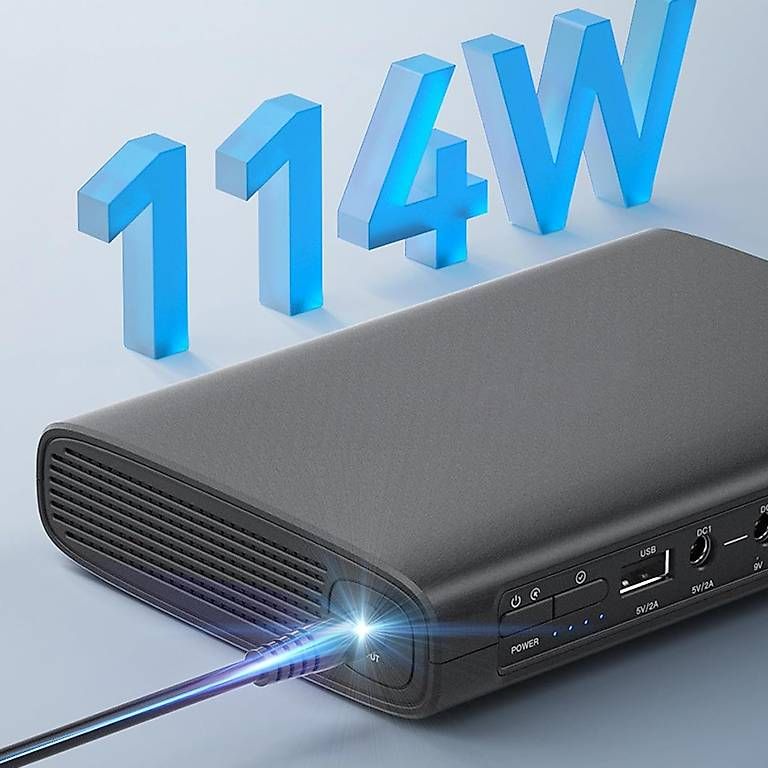 Caricatori & Batterie: Mini-USV-Batterie-Backup, 25600 MAh – Nuovo (secondo la descrizione) da Kreuzlingen venduto da Best-Deal-Oase 3