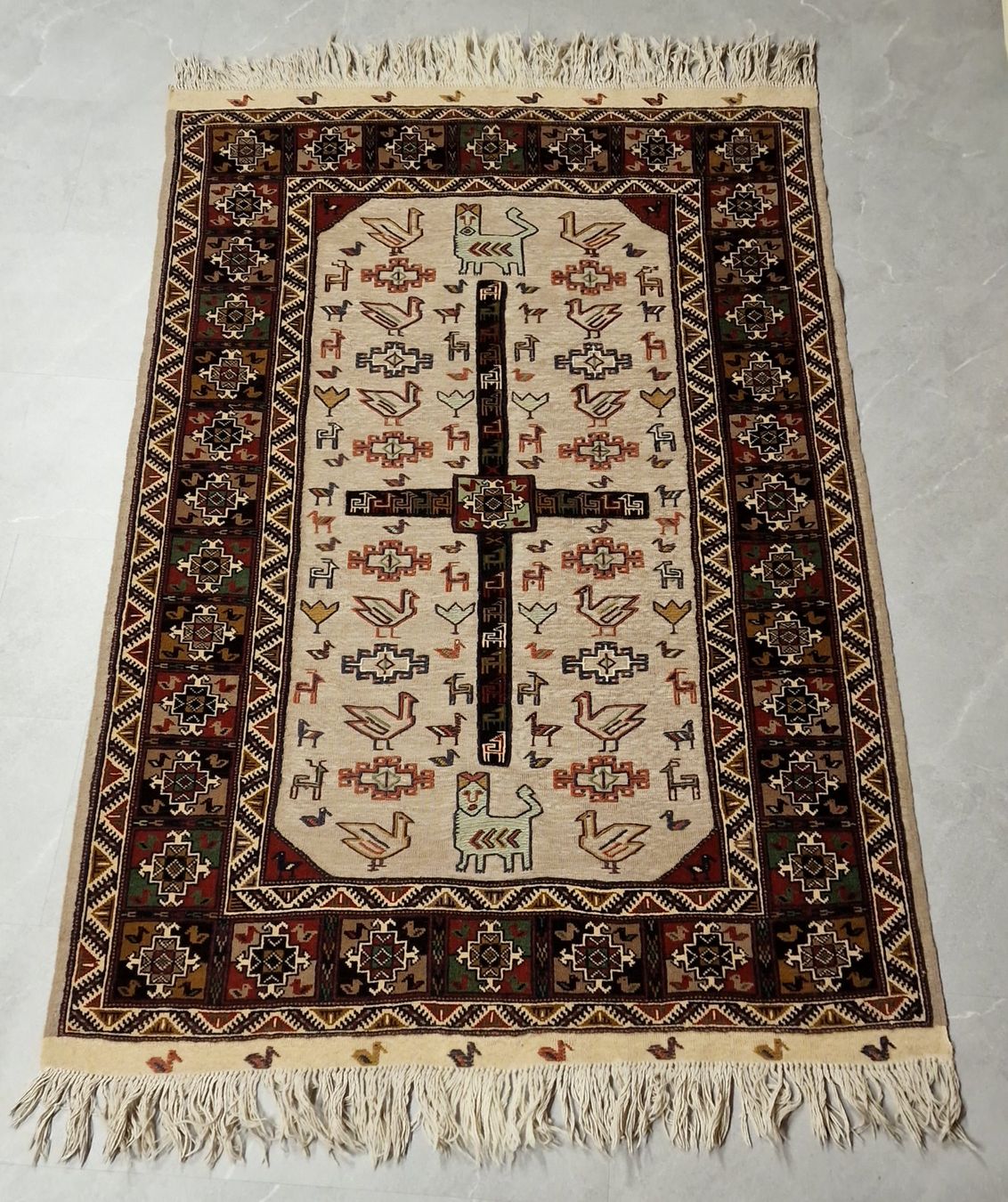 Tappeti: Orientteppich   -   Belutsch aus Iran  -   Wandteppich – Usato da Röthenbach i. E. venduto da Heureka5 1