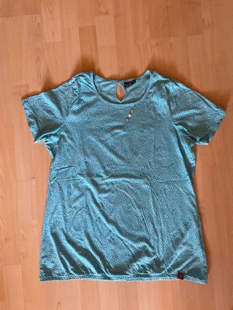 Damen T-Shirt türkis Grösse XL
