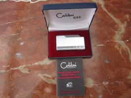 Vintage COLIBRI- prestige-Gas-Feuerzeug, Metall, 1971