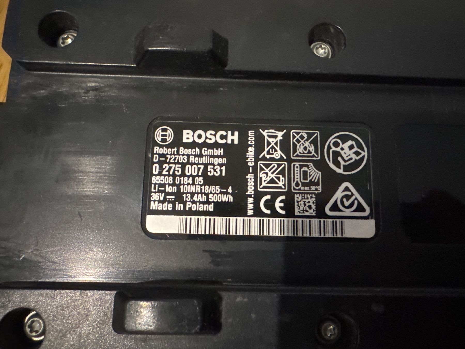 Bosch Batterie: Bosch E-Bike Akku Powerpack 500 – Difettoso da Solothurn venduto da lea_5lxz 4