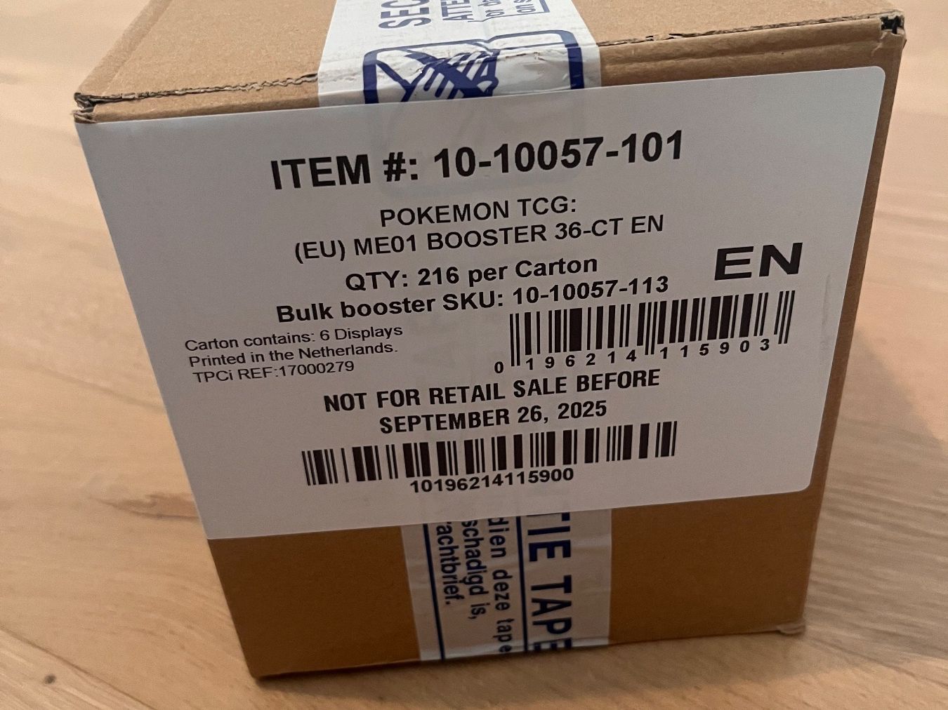 Pokémon Carte collezionabili: Pokemon ME01 Booster Box Case Englisch – Nuovo e nell'imballaggio originale da Dübendorf venduto da Imtsch