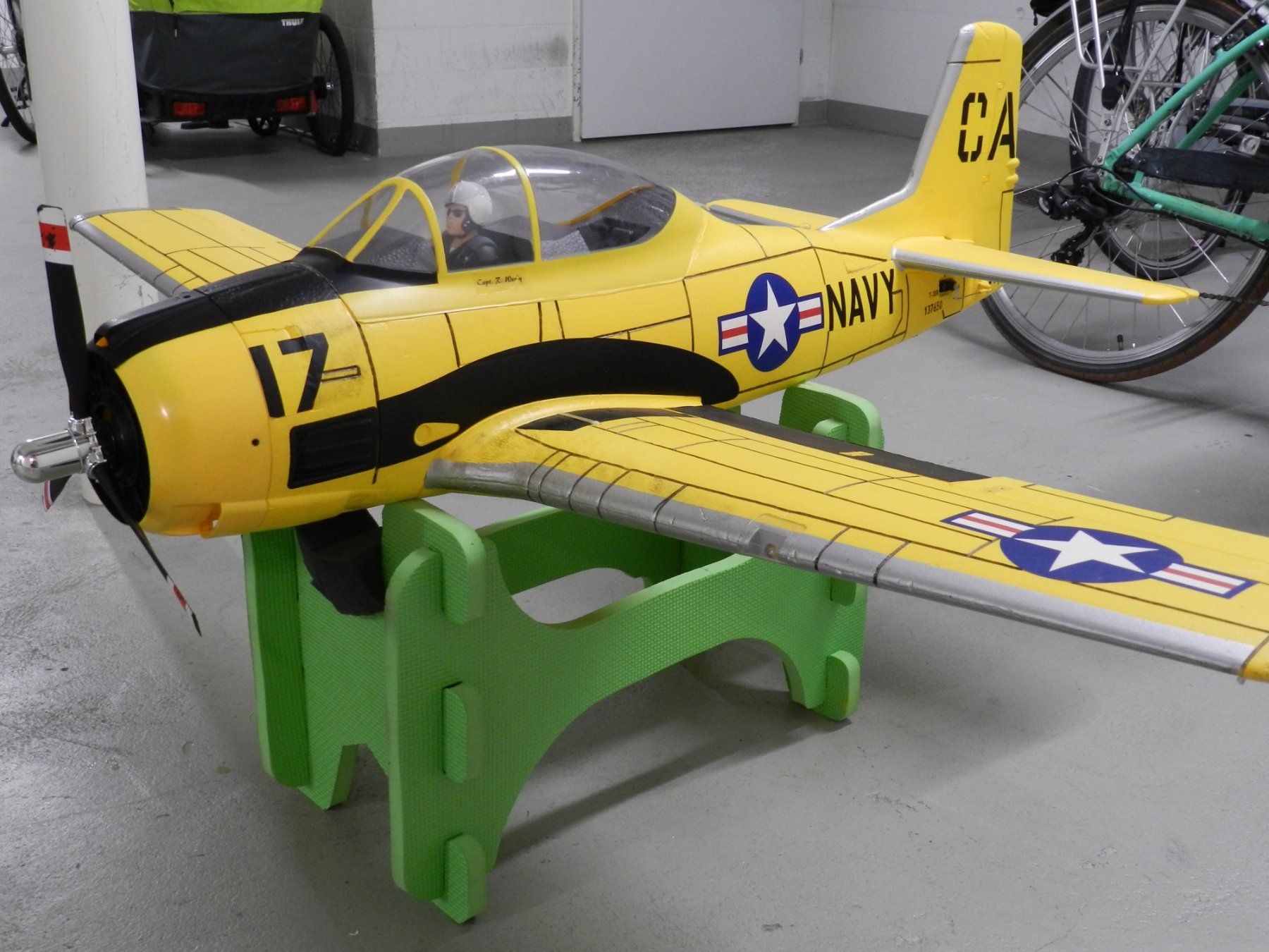 FMS Modellismo RC: FMS Trojan T-28   1,4m – Usato da Pfäffikon ZH venduto da Wolkenflitzer_550 1