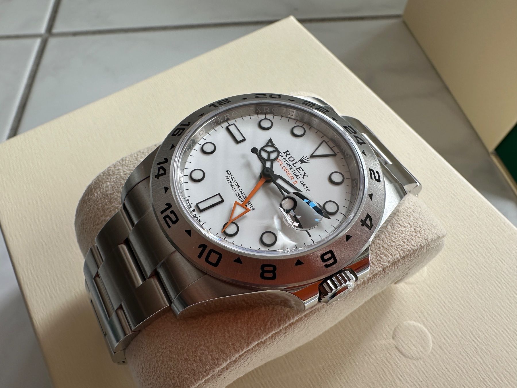 Rolex Orologi: ROLEX EXPLORER II Weisses ZB – Nuovo e nell'imballaggio originale da Neunkirch venduto da neunkirch66 2
