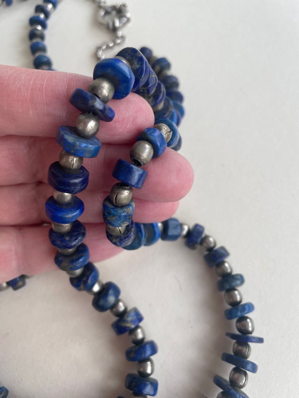 Catenine: Halskette Lapis-Lazuli – Usato da Zürich venduto da ricoroco 1