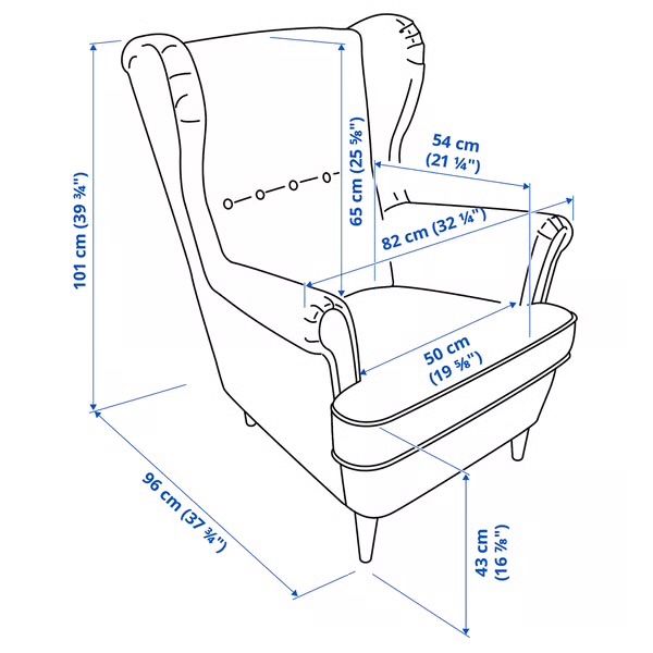 Ikea Poltrone: Ohrensessel – Usato da Langnau am Albis venduto da Judithsebi 3