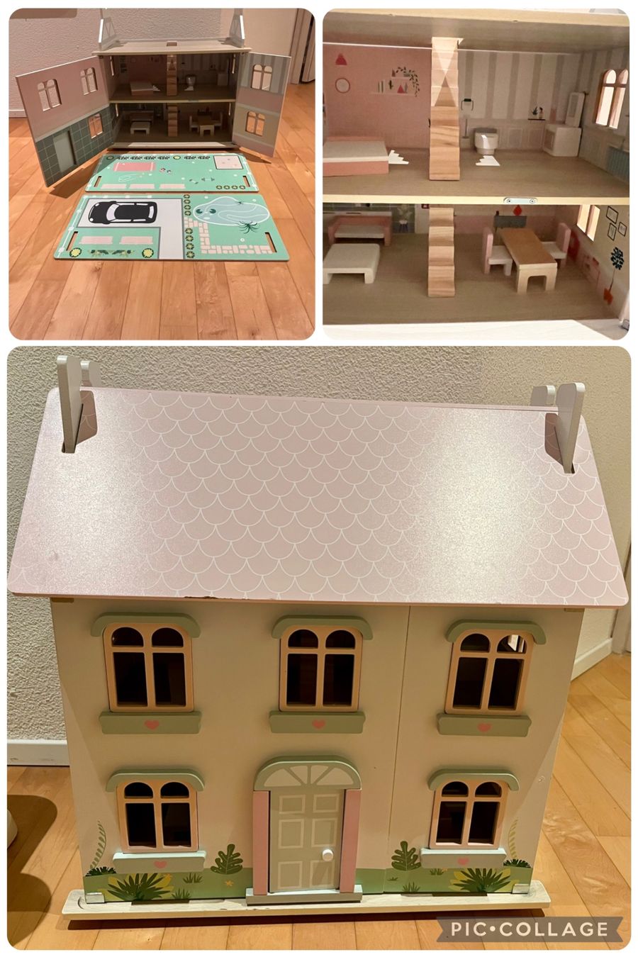 Case e mobili per bambole: Puppenhaus – Usato da Cham venduto da celinen123 4