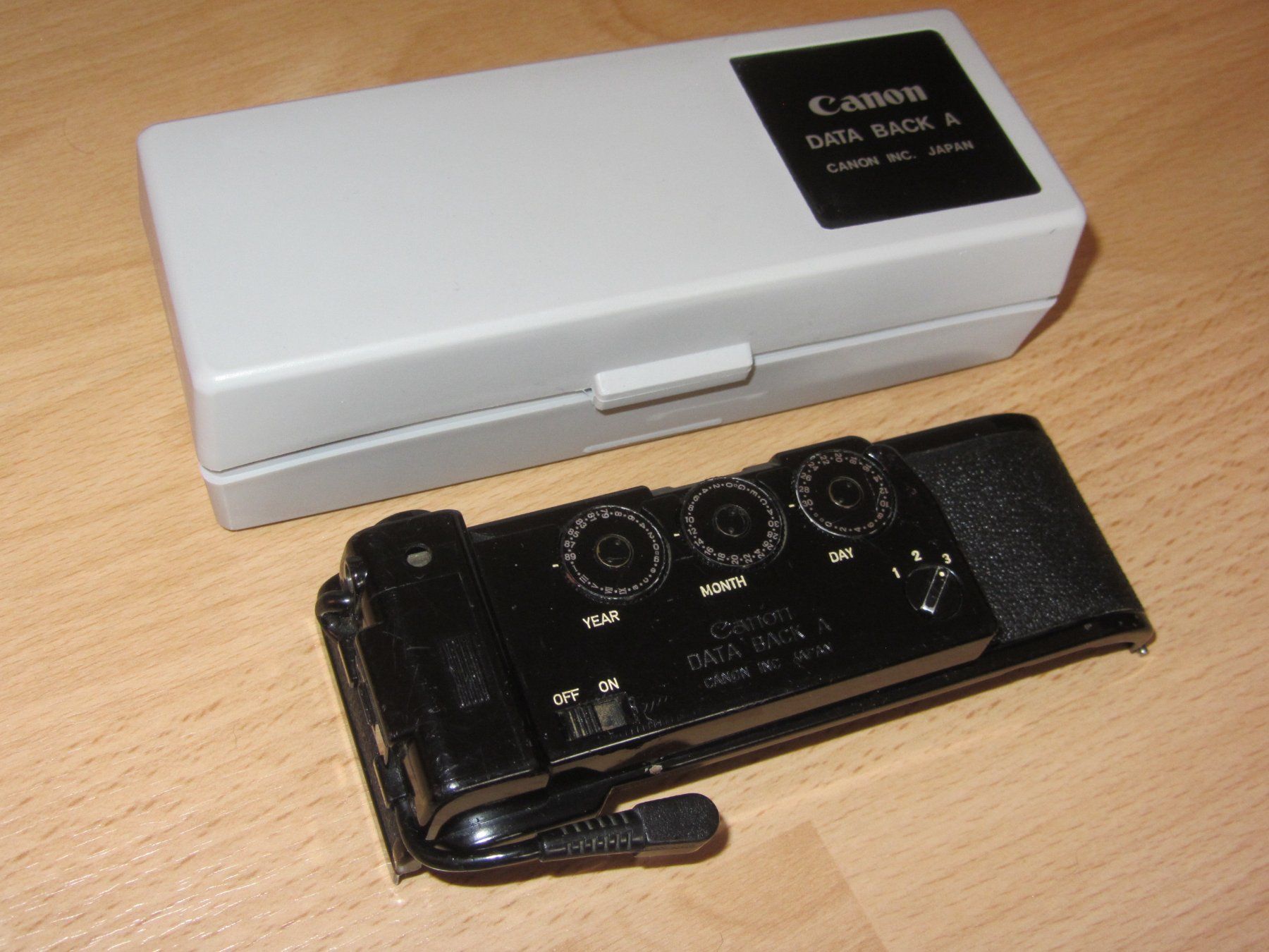 Canon Kamera: CANON Data Back A + OVP – Gebraucht aus Beringen von bimbo1109
