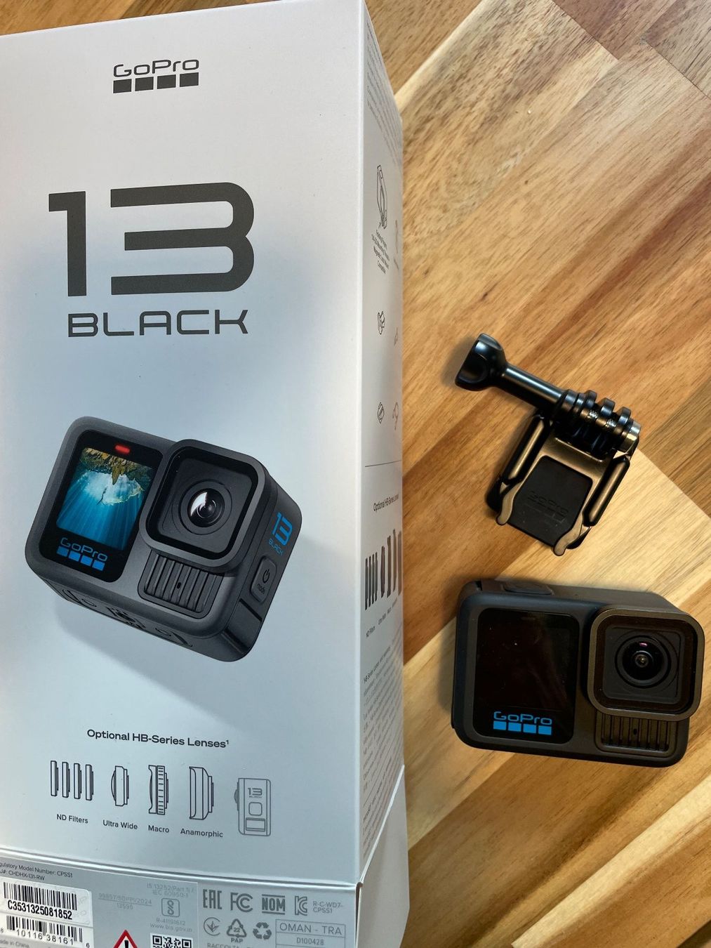 Gopro Action Cam: GoPro Hero 13 Black – Neu (gemäss Beschreibung) aus Lausanne von mai_k8cl