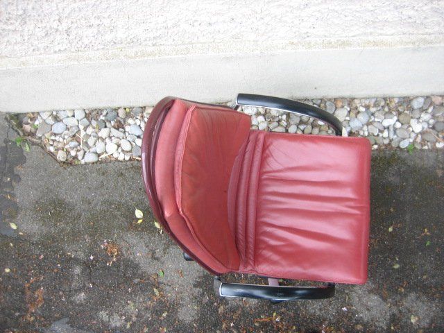 Giroflex Sedie: Bürostuhl / Drehstuhl Giroflex rot – Usato da Winterthur venduto da pf02 4