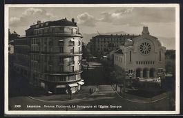 Lausanne, Avenue Florimont, La Synagogue