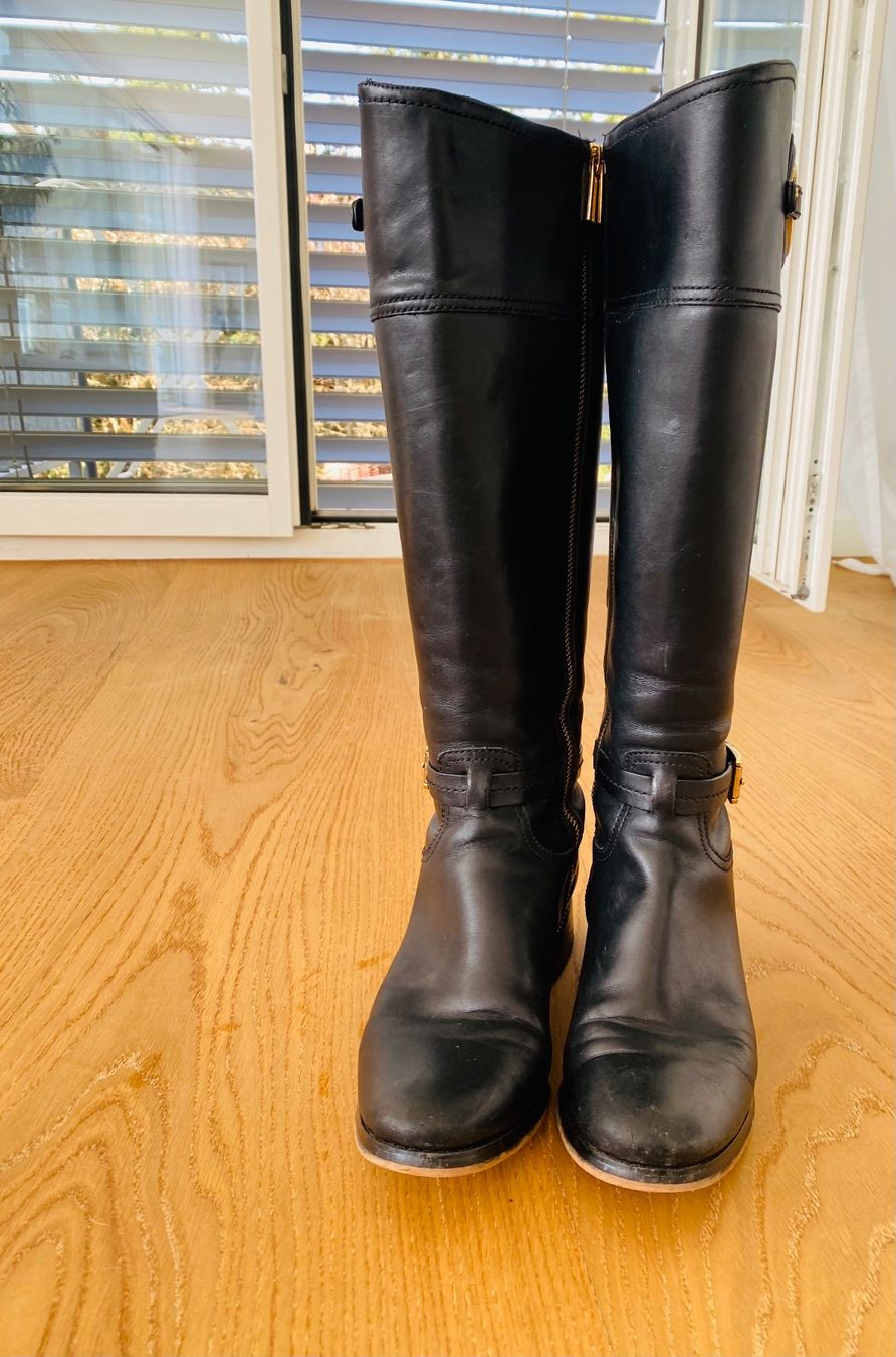 Michael Kors Scarpe da donna: Michael Kors Stiefel 38 schwarz – Usato da Muhen venduto da Sonnenerbse 2