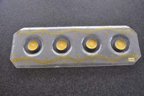 Servierplatten: Glas Schale – Neu (gemäss Beschreibung) aus Henau von Re-nie