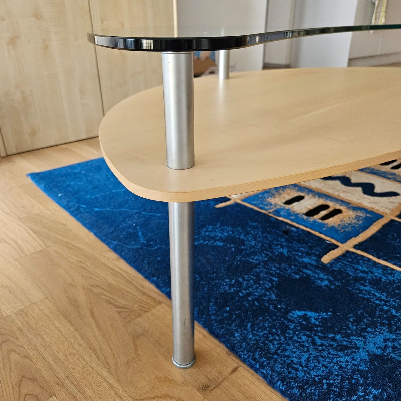 Tavoli: Salontisch Ahorn massiv / Glas – Usato da Oeschgen venduto da Runningfree666 1